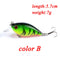 1PCS Wobblers Quality Crankbait Simulation Fishing Lure 5.7cm 7g Jerkbait Floating Hard Bait Bass Carp Pesca Fishing Tackle
