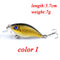1PCS Wobblers Quality Crankbait Simulation Fishing Lure 5.7cm 7g Jerkbait Floating Hard Bait Bass Carp Pesca Fishing Tackle
