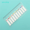 New Colors 100 /200 Sheets Self Adhesive Memo Pad Sticky Notes Bookmark Point Marker  Sticker Paper Office School Supplies