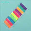 New Colors 100 /200 Sheets Self Adhesive Memo Pad Sticky Notes Bookmark Point Marker  Sticker Paper Office School Supplies