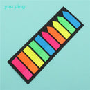 New Colors 100 /200 Sheets Self Adhesive Memo Pad Sticky Notes Bookmark Point Marker  Sticker Paper Office School Supplies