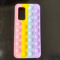 Redmi Note 9 Pro 9S 7 8 Pro Push Pop Bubble Fidget Toy Case Soft Cover for Redmi 9 9T 9C 9A Mi Poco X3 M3 Sensory Stress Reliver