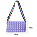 Cute Bag Fidget Toys Reliver Stress Toy Rainbow Push Bubble Simple Dimmer Antistress Toy Children Sensory Game Toy Backpack