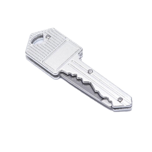 2021 Hot Mini Camping Key Ring Folding Blade Knife Portable Hunting Fold Knife Survival Pocket key Chain Knife Outdoor Tools