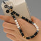 2021 Trendy Mobile Strap Phone Charm Pearl Soft Pottery Beaded Phone Chain LOVE Letter Jewelry For Women Anti-Lost Lanyard Gift