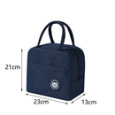 New Portable Lunch Bag New Thermal Insulated Lunch Box Tote Cooler Handbag Lunch Bags For Women Convenient Box Tote Food Bags