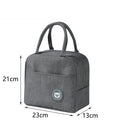 New Portable Lunch Bag New Thermal Insulated Lunch Box Tote Cooler Handbag Lunch Bags For Women Convenient Box Tote Food Bags