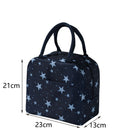 New Portable Lunch Bag New Thermal Insulated Lunch Box Tote Cooler Handbag Lunch Bags For Women Convenient Box Tote Food Bags