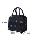 New Portable Lunch Bag New Thermal Insulated Lunch Box Tote Cooler Handbag Lunch Bags For Women Convenient Box Tote Food Bags
