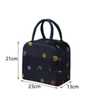 New Portable Lunch Bag New Thermal Insulated Lunch Box Tote Cooler Handbag Lunch Bags For Women Convenient Box Tote Food Bags