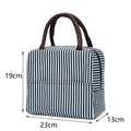 New Portable Lunch Bag New Thermal Insulated Lunch Box Tote Cooler Handbag Lunch Bags For Women Convenient Box Tote Food Bags