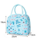 New Portable Lunch Bag New Thermal Insulated Lunch Box Tote Cooler Handbag Lunch Bags For Women Convenient Box Tote Food Bags
