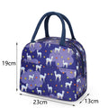 New Portable Lunch Bag New Thermal Insulated Lunch Box Tote Cooler Handbag Lunch Bags For Women Convenient Box Tote Food Bags