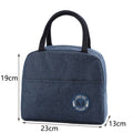 New Portable Lunch Bag New Thermal Insulated Lunch Box Tote Cooler Handbag Lunch Bags For Women Convenient Box Tote Food Bags