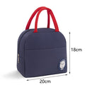 New Portable Lunch Bag New Thermal Insulated Lunch Box Tote Cooler Handbag Lunch Bags For Women Convenient Box Tote Food Bags