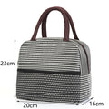 New Portable Lunch Bag New Thermal Insulated Lunch Box Tote Cooler Handbag Lunch Bags For Women Convenient Box Tote Food Bags