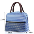 New Portable Lunch Bag New Thermal Insulated Lunch Box Tote Cooler Handbag Lunch Bags For Women Convenient Box Tote Food Bags