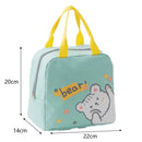 New Portable Lunch Bag New Thermal Insulated Lunch Box Tote Cooler Handbag Lunch Bags For Women Convenient Box Tote Food Bags