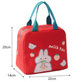 New Portable Lunch Bag New Thermal Insulated Lunch Box Tote Cooler Handbag Lunch Bags For Women Convenient Box Tote Food Bags