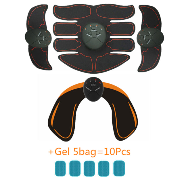 EMS Wireless Smart Muscle Stimulator Trainer  Fitness Abdominal Training Electric Weight Loss Stickers Body Slimming Massager