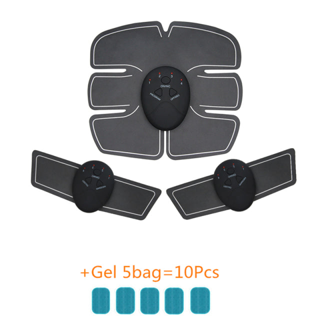 EMS Wireless Smart Muscle Stimulator Trainer  Fitness Abdominal Training Electric Weight Loss Stickers Body Slimming Massager