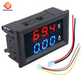 M4430 DC 100V 200V 10A Electronic Digital Voltmeter Ammeter 0.28'' LED Display Voltage Regulator Volt AMP Meter Tester