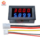 M4430 DC 100V 200V 10A Electronic Digital Voltmeter Ammeter 0.28'' LED Display Voltage Regulator Volt AMP Meter Tester