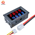 M4430 DC 100V 200V 10A Electronic Digital Voltmeter Ammeter 0.28'' LED Display Voltage Regulator Volt AMP Meter Tester