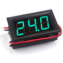 Digital Voltmeter DC 4.5V to 30V Digital Voltmeter Voltage Panel Meter Red/Blue/Green For 6V 12V Electromobile Motorcycle Car
