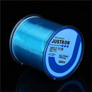 JUSTRON  500m Super Strong Fishing Line Japan Monofilament Nylon Fishing Line 2-35LB fluorocarbon