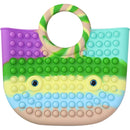 New Pop It Push Bubble Fidget Toys Pencil Case Children Stress Relief Squeeze Toy Antistress Popit Soft Squishy Kids Toys Gifts