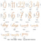 20pcs/lot Baby Milestone Number Monthly Memorial Cards Newborn Baby Wooden Engraved Age Photography Accessories Birthing Gift
