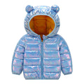 Disney Jacket for Girls Children's Lightweight Down Jacket Boys and Girls White Duck Down Girls' Bright Minnie Children's Jacket