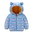 Disney Jacket for Girls Children's Lightweight Down Jacket Boys and Girls White Duck Down Girls' Bright Minnie Children's Jacket