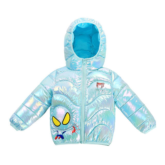 Disney Jacket for Girls Children's Lightweight Down Jacket Boys and Girls White Duck Down Girls' Bright Minnie Children's Jacket