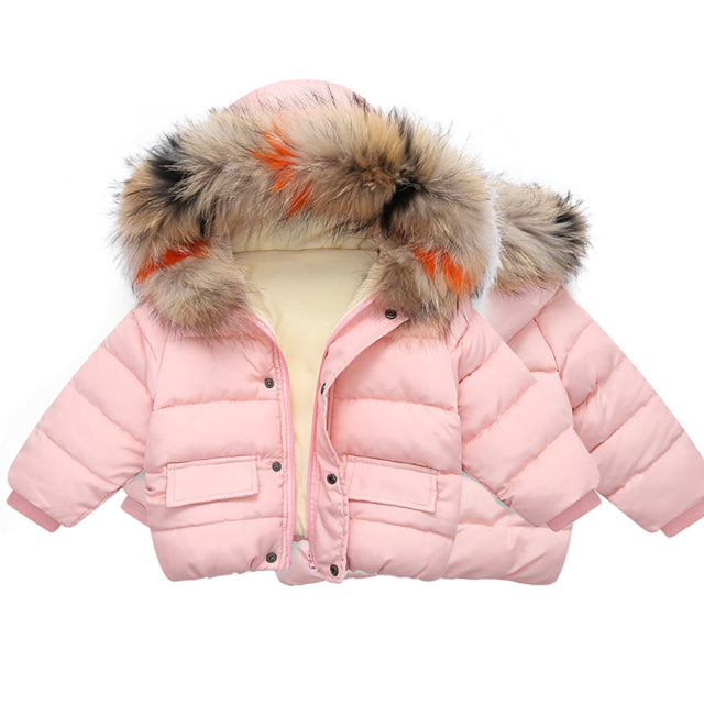 Disney Jacket for Girls Children's Lightweight Down Jacket Boys and Girls White Duck Down Girls' Bright Minnie Children's Jacket