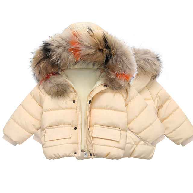 Disney Jacket for Girls Children's Lightweight Down Jacket Boys and Girls White Duck Down Girls' Bright Minnie Children's Jacket
