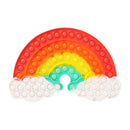 Big Size 40CM 50CM Rainbow Square Push Bubble Fidget Toys Adult Stress Relief Toy Antistress Squeeze Gift 20CM 30CM XL XXL XXXL