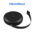 1.5m Tape Measuring Body Tailor Tape Ruler Measure For Sewing Tailor Fabric Retractable Home Tape Ruler Tool Measurements Tape