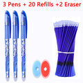 25 Pcs/set Kawaii Erasable pens Gel Pen cute gel pens school Writing Stationery for Notebook scholl supplies pen cute pens