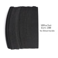 10pcs Black/Grey Removable SandPaper Nail File With Stainless Steel Handle Metal Replacement Nail Buffer 100/180 For Manicure