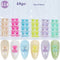 1 Pack 3D Cute Aurora Bear/Bow Ties/Skirt/White Flowers Acrylic Nail Art Decorations For Nails Glitter DIY Manicure Accessories
