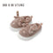 UTUNE Winter Women Furry Cartoon Slippers Rabbit Wool Home Shoes EVA Platform Slient Men Flat Shoes Pantuflas de mujer Christmas