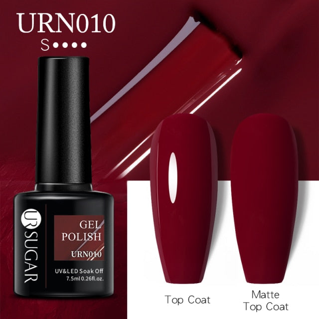 UR SUGAR Thermal Nail Polish Shiny Sequins Effect Color Change Gel Varnishes All For Manicure Nails Art UV Semi Permanent Gellak