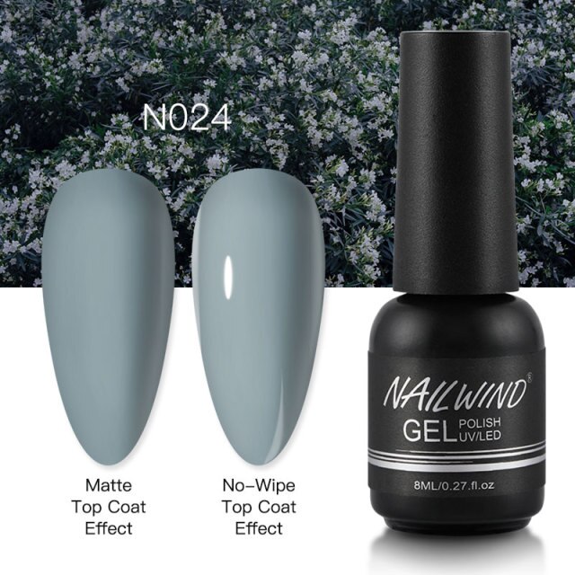 NAILWIND Gel Nail Polish 8ml Gel Varnishes Hybrid Semi Permanent UV LED Nail Gel For Nail Art  Base Top Coat Nails Gel Polish