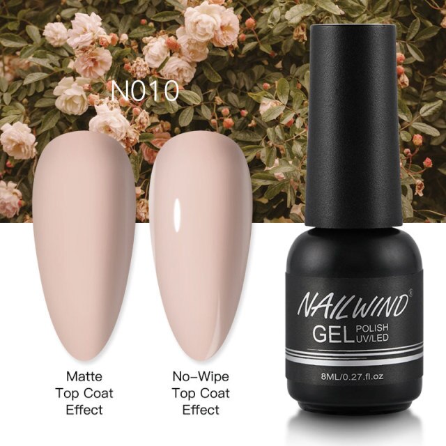 NAILWIND Gel Nail Polish 8ml Gel Varnishes Hybrid Semi Permanent UV LED Nail Gel For Nail Art  Base Top Coat Nails Gel Polish