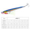 1pcs 2021 Metal jig bait weight 7g-60g trolling hard bait bass fishing tackle trout diving bait diving bait