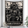 Tarot card psychedelic scene home decoration art tapestry hippie bohemian decoration divination wall hanging sheets