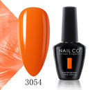 NAILCO 15ml Summer Obvious Fresh Fluorescence Color Series Gel Nail Polish Design Nail Art Glitter Manicure Set UV/LED Nails Gel