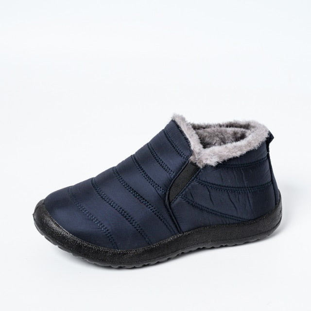 2021 winter boots women waterproof snow women shoes flat Casual Winter Shoes Ankle Boots for Women plus Size Couple shoes